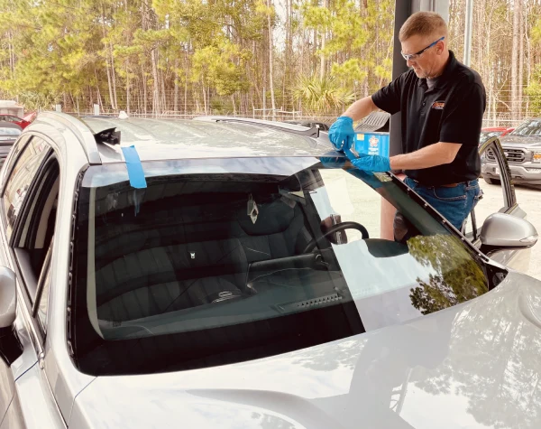 Professional windshield replacement service